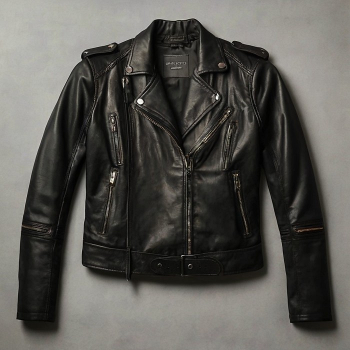 Giacca di Pelle Mango